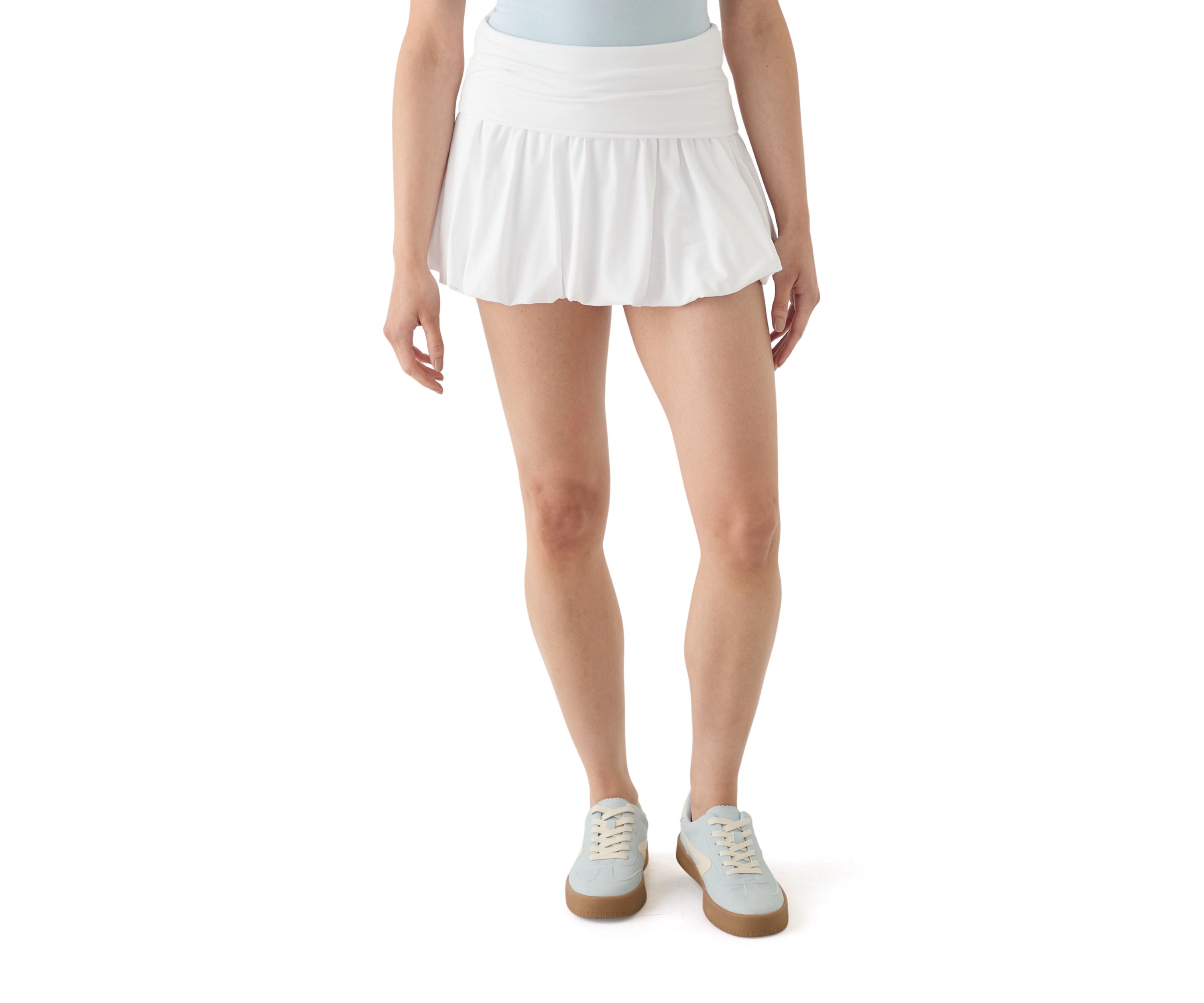 Womens Bubble Mini Skirt