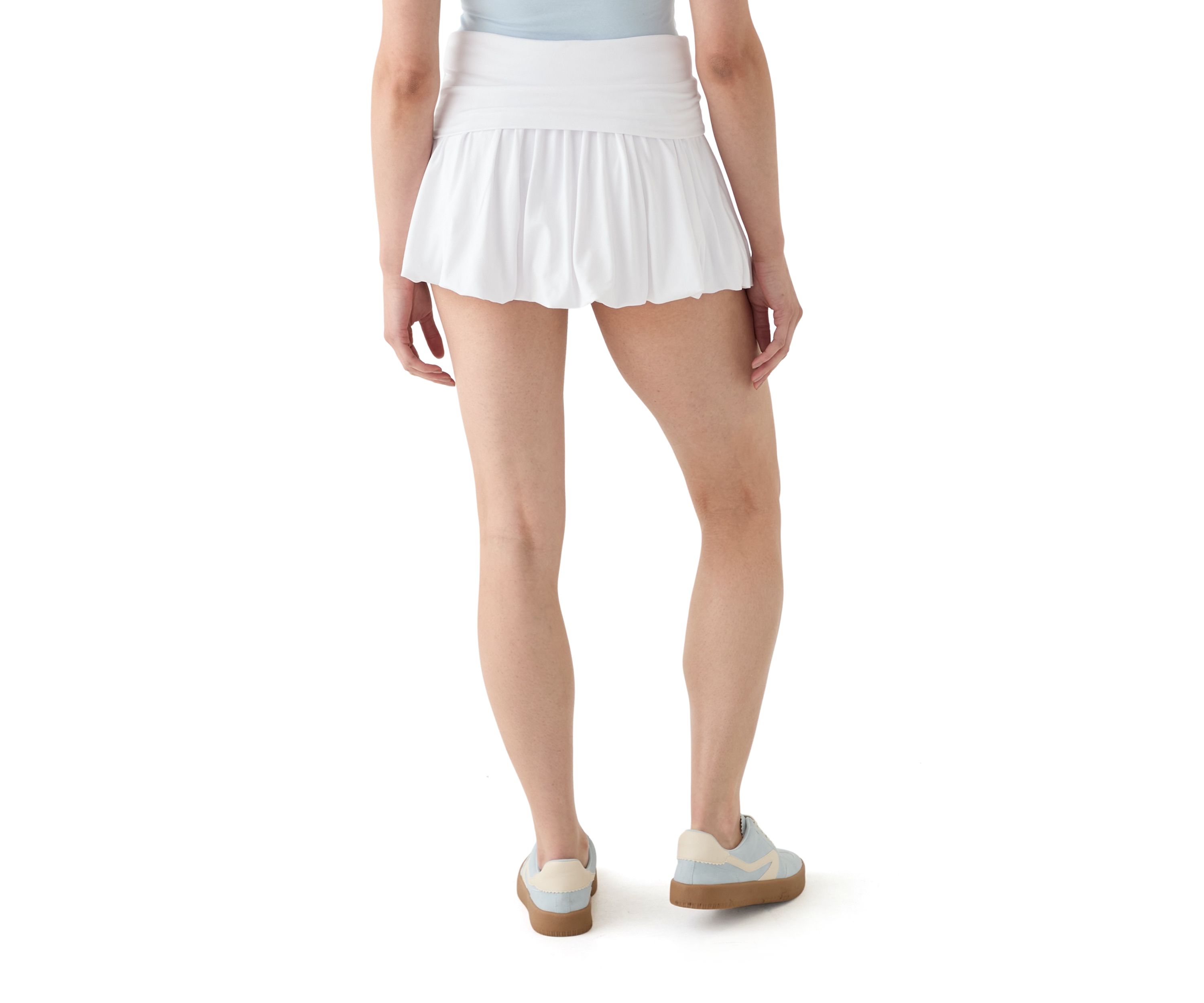 Womens Bubble Mini Skirt
