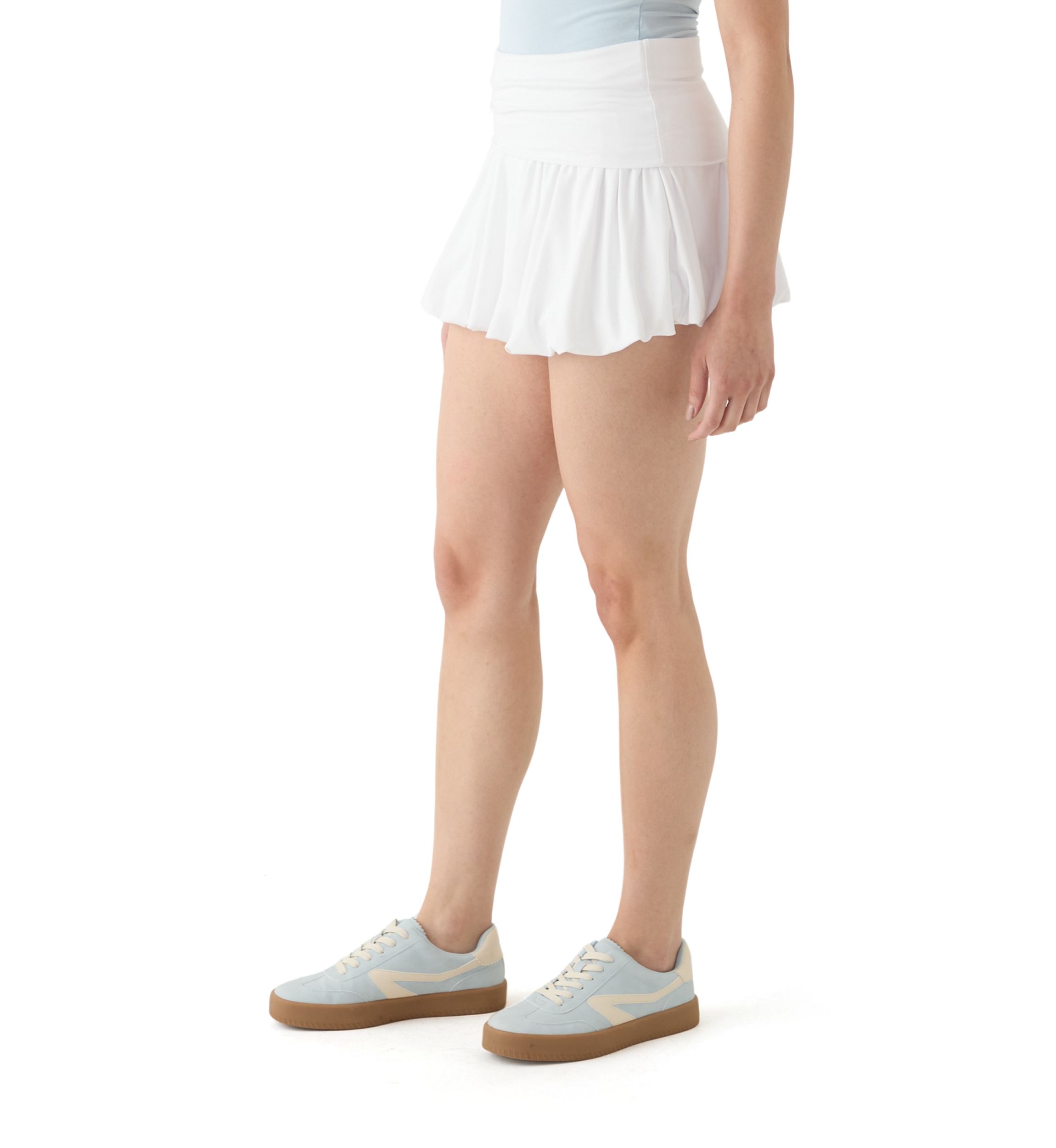 Womens Bubble Mini Skirt