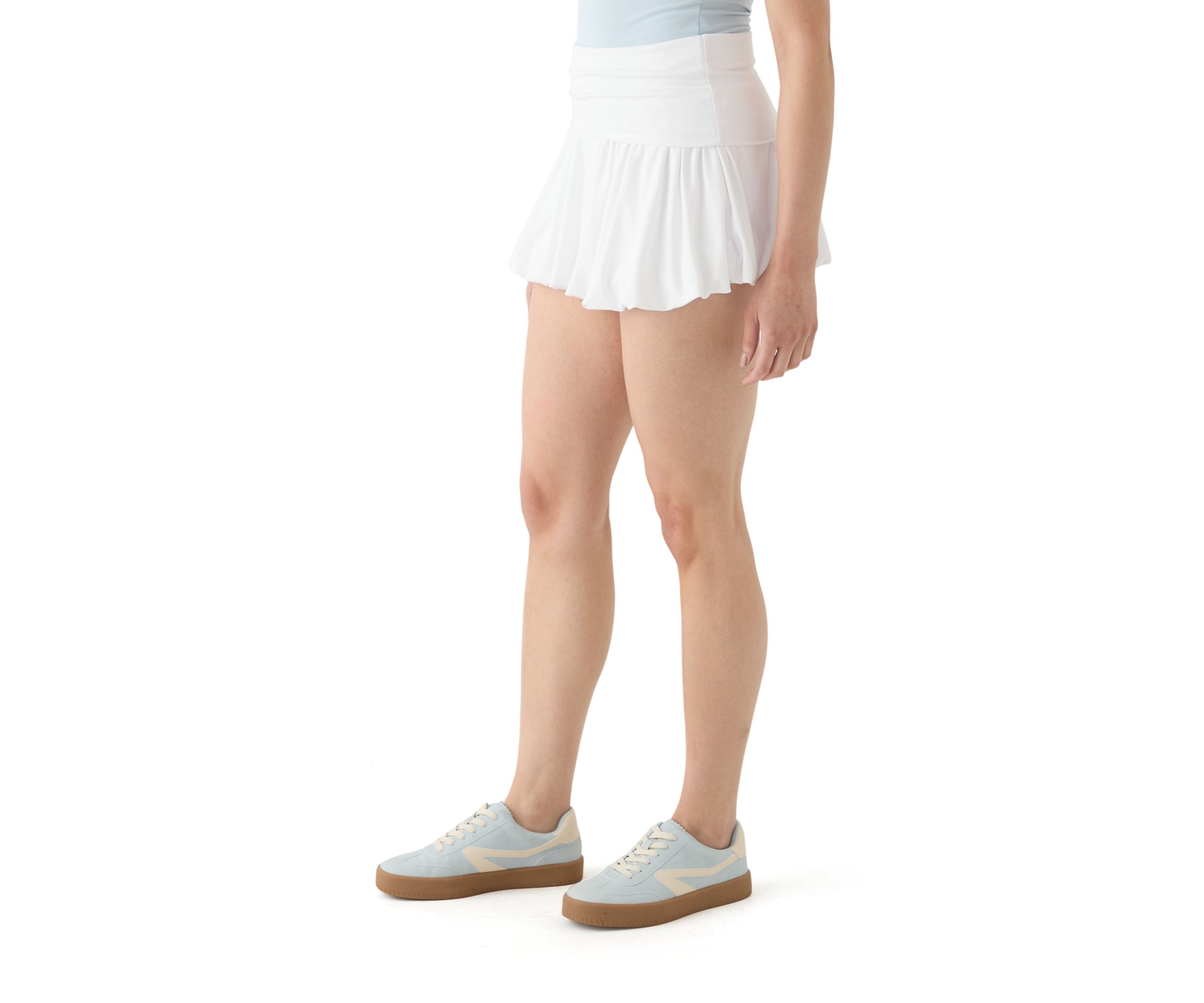 Womens Bubble Mini Skirt