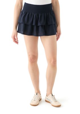 Vanilla Star Women's Tiered Mini Skort