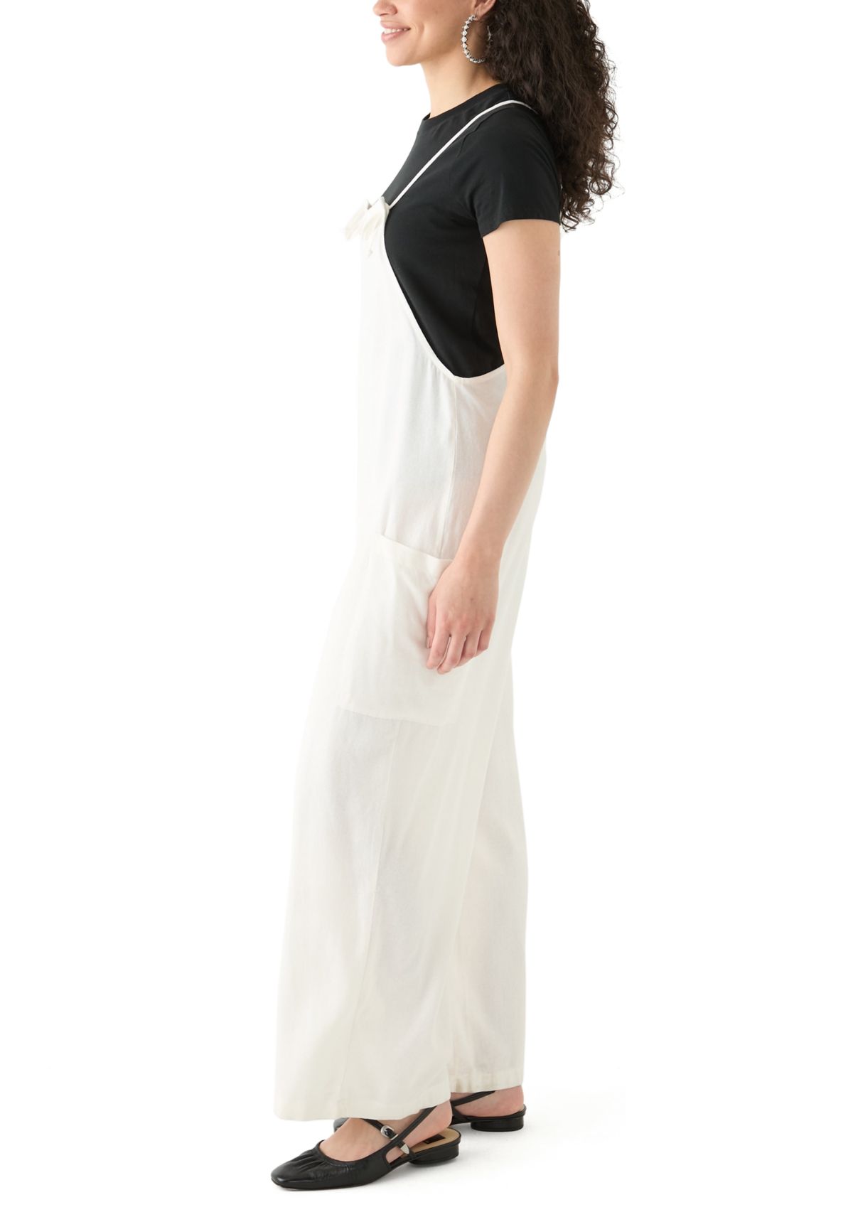 Womens Linen Overalls