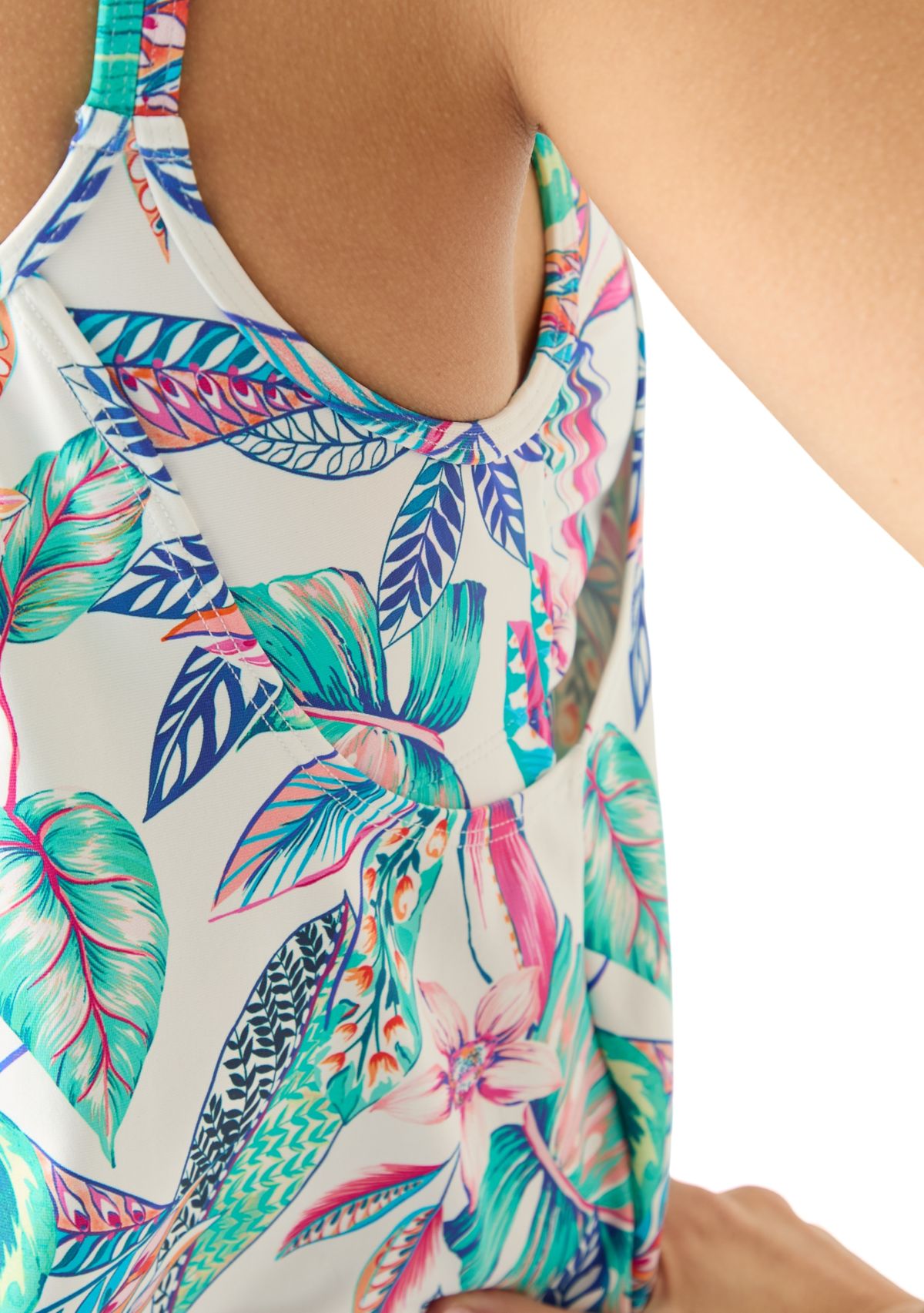 Paradise South Coast Layered Tankini Swim Top