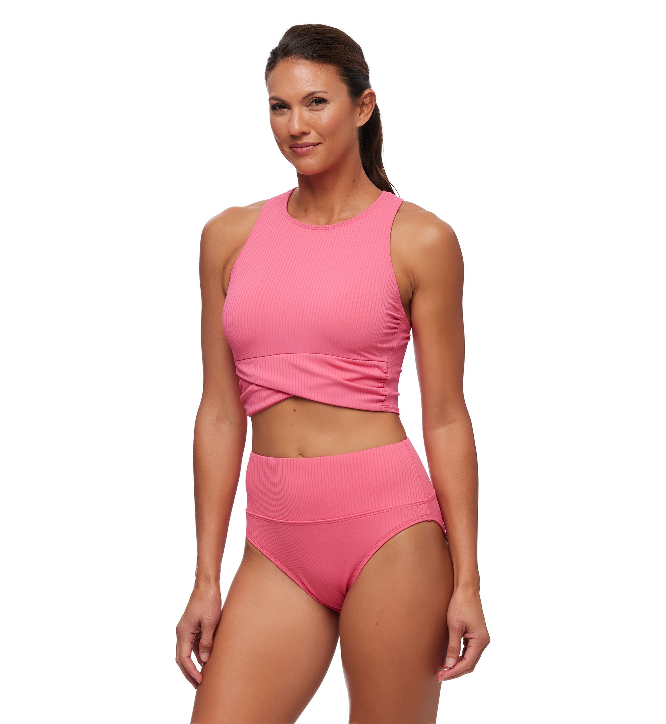 In the Groove Harmony High Wast Swim Bottoms