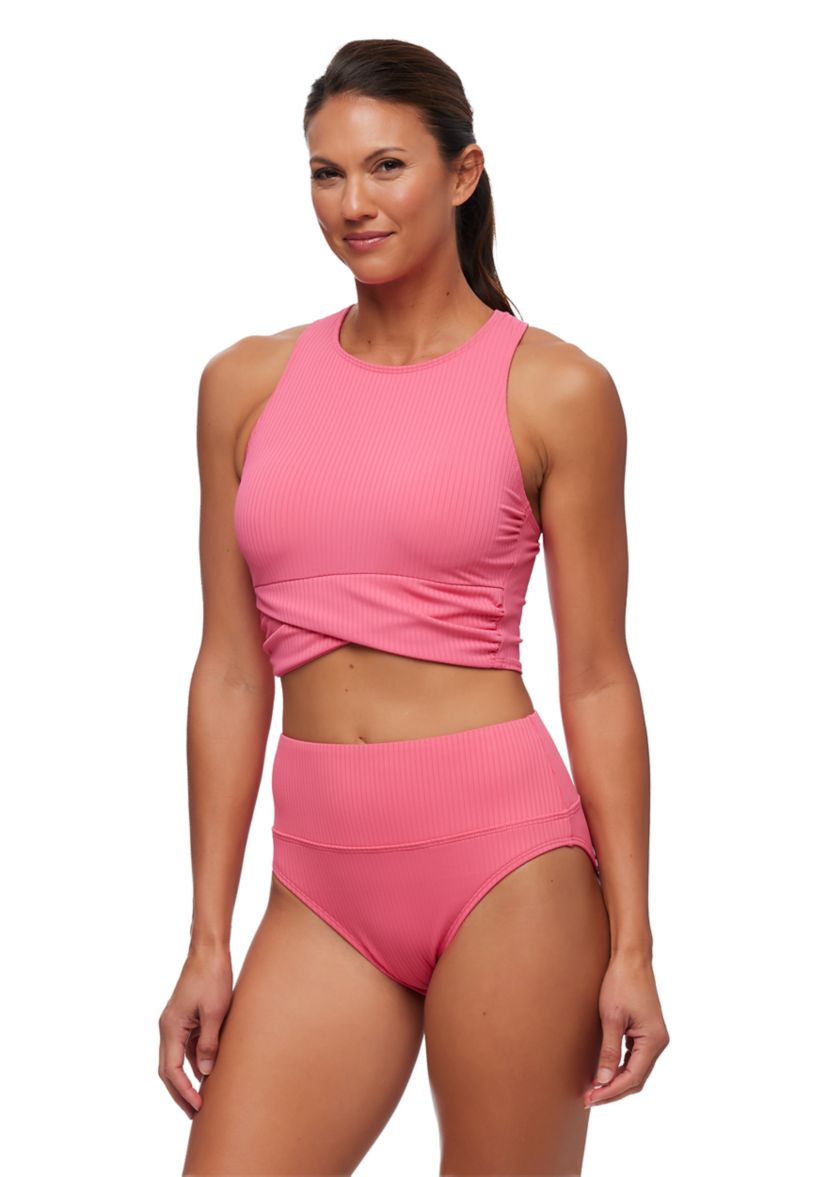 In the Groove Harmony High Wast Swim Bottoms