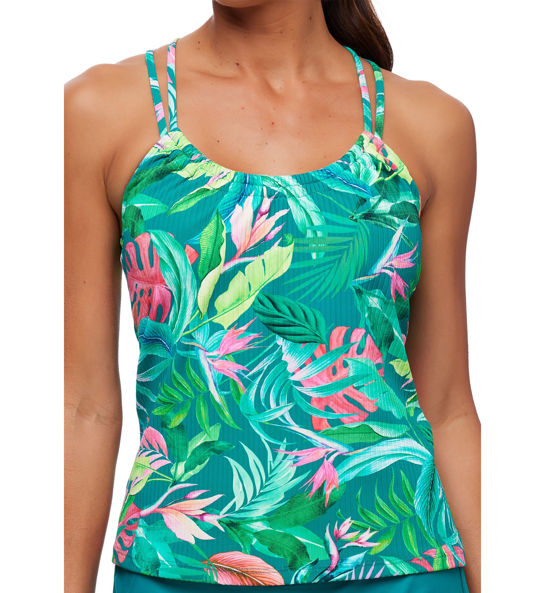 Kalani Third Eye Tankini Swim Top