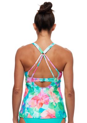 Olina Shores Sport Tankini Swim Top