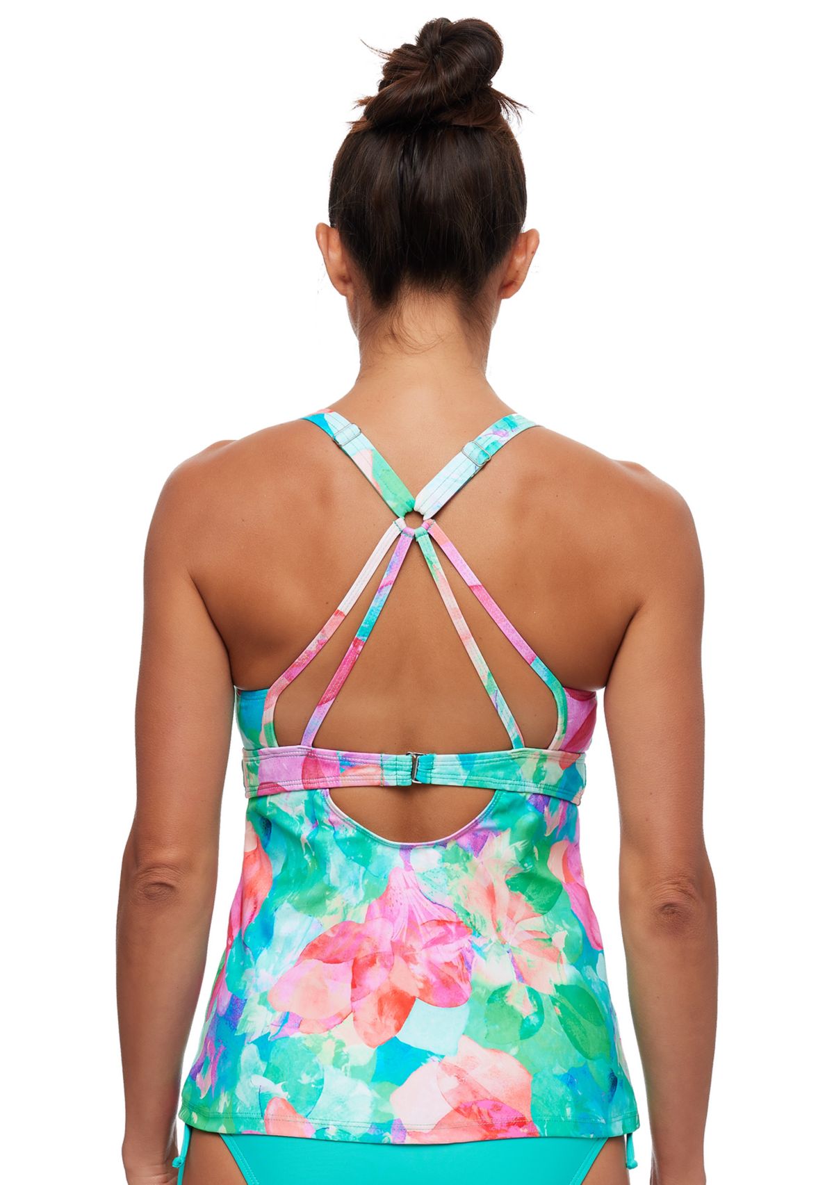 Olina Shores Sport Tankini Swim Top