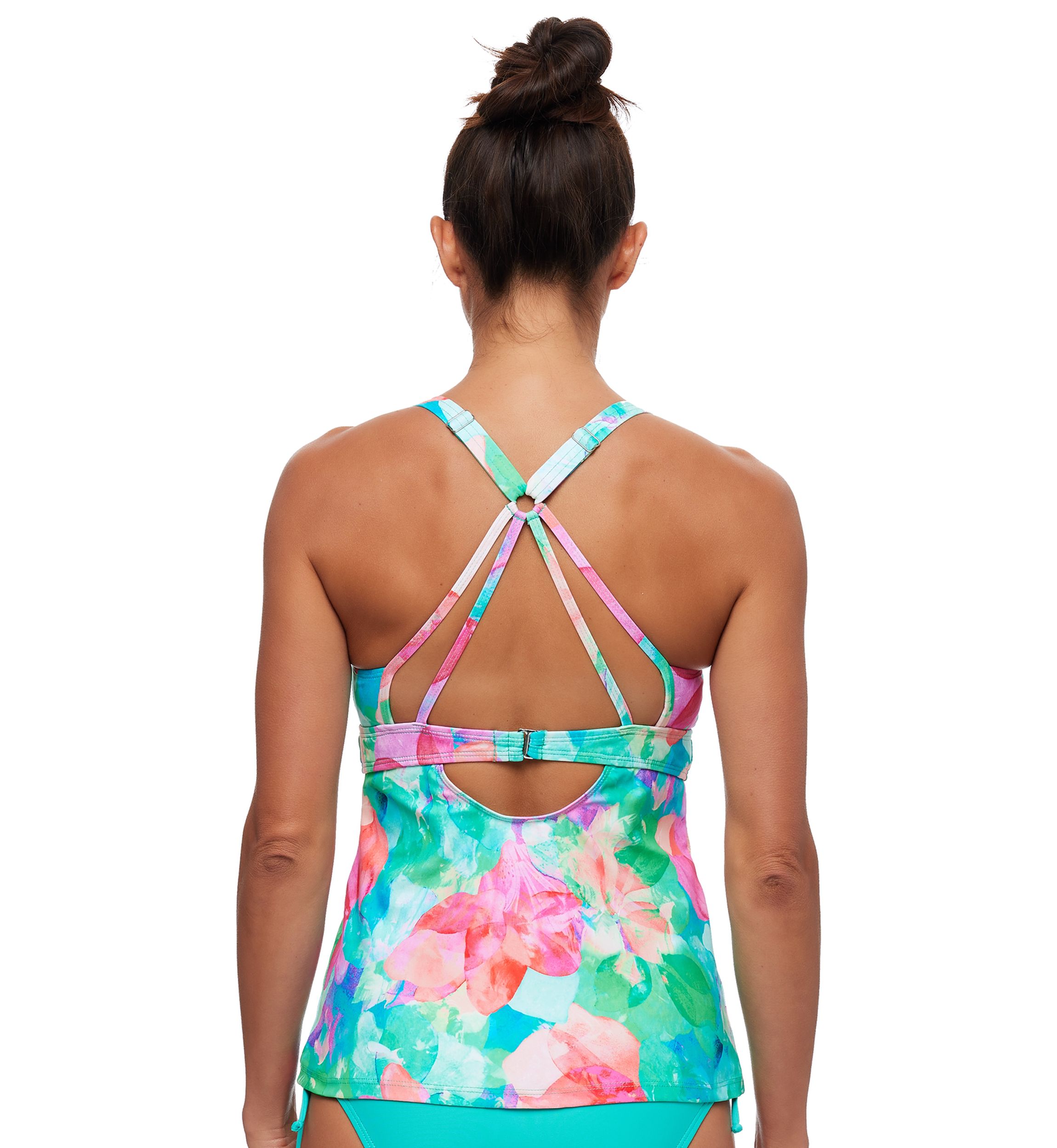 Olina Shores Sport Tankini Swim Top