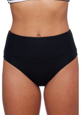 NAUTICA Core Boyshort Bikini Bottom - Deep Sea Blue