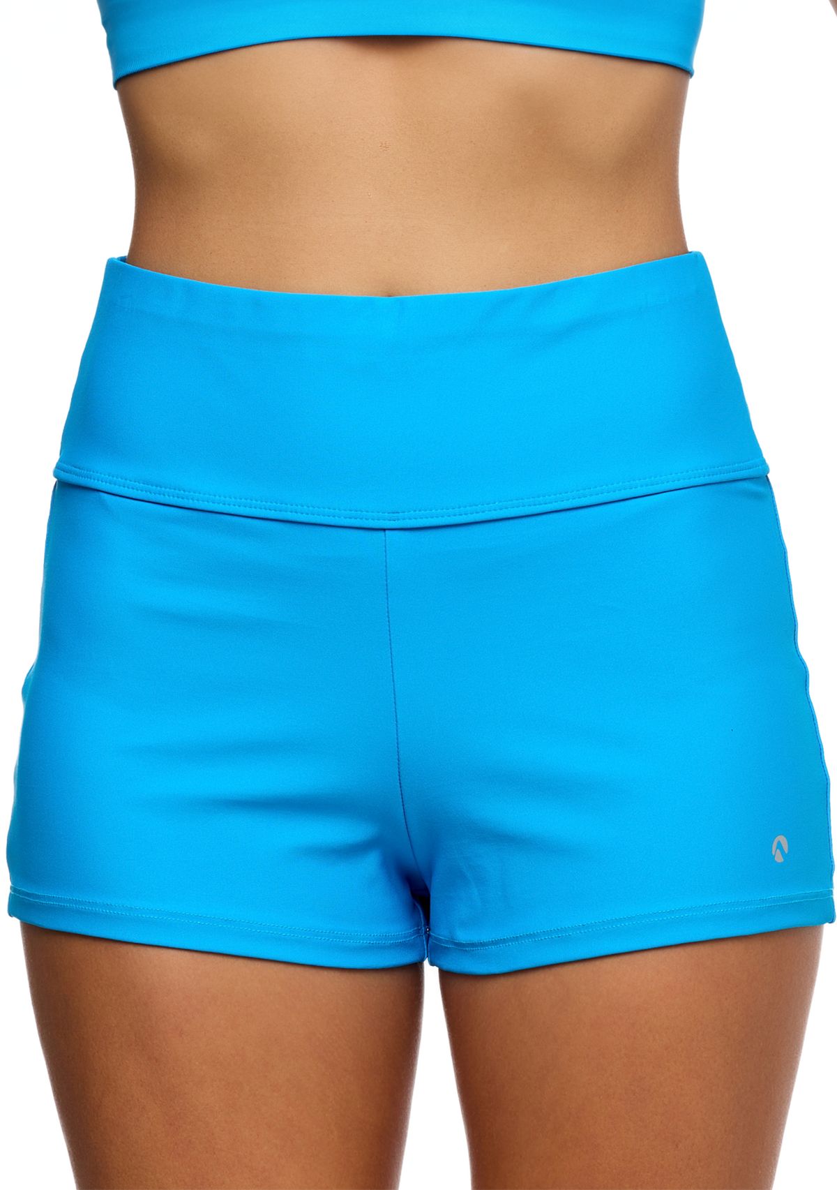 Good Karma High Waisted Swim Shorts