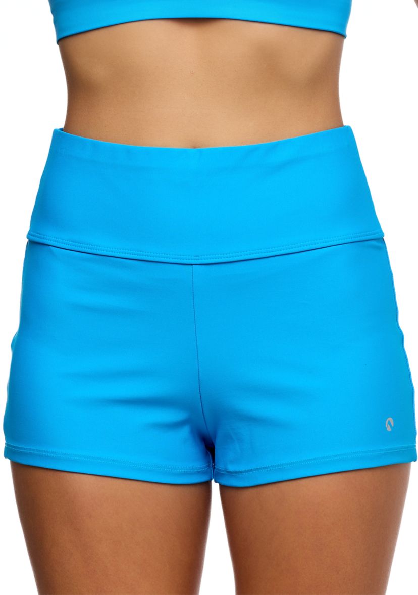Good Karma High Waisted Swim Shorts