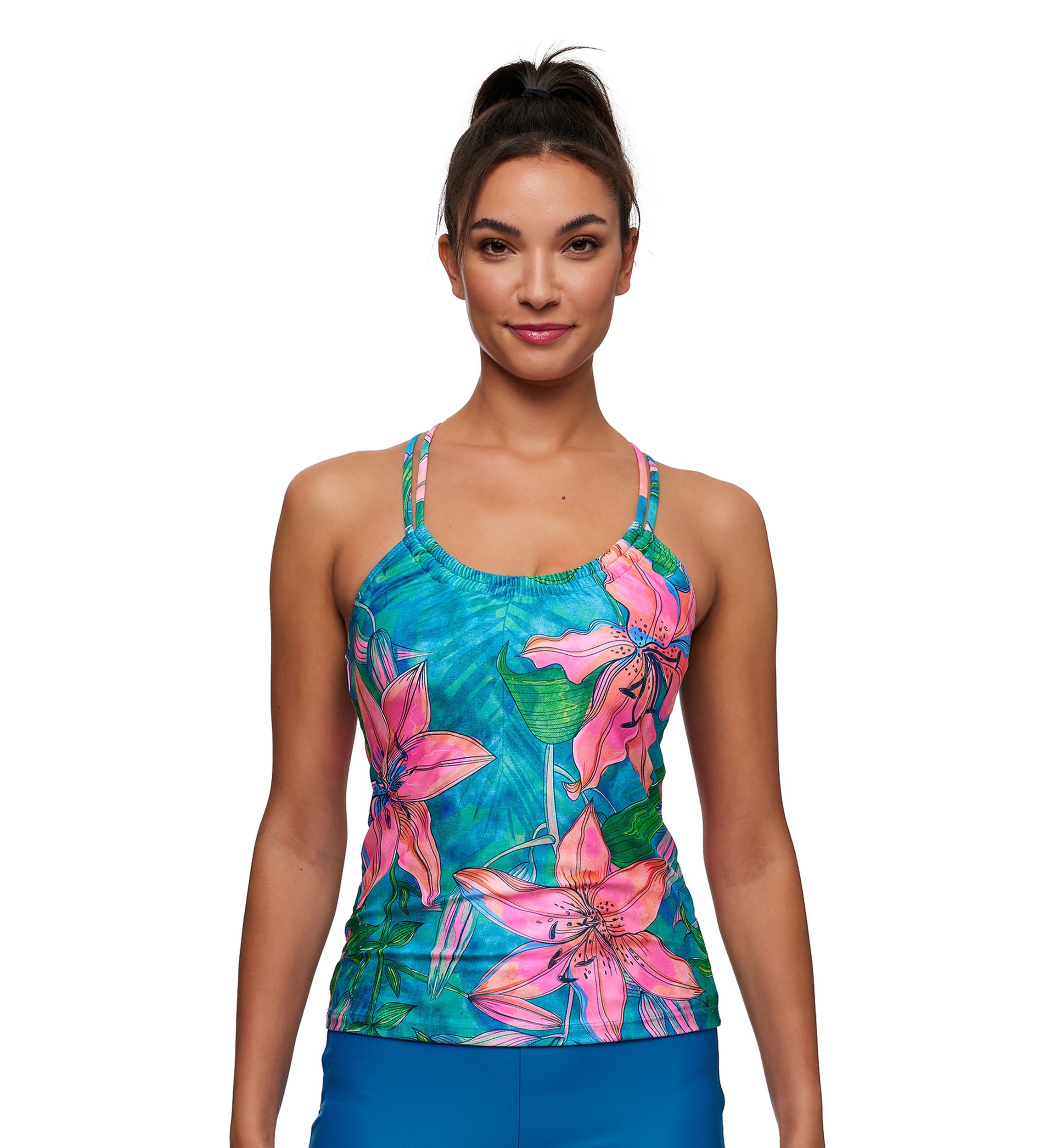 Half Moon Bay Third Eye Tankini Swim Top