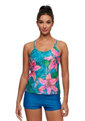 Half Moon Bay Third Eye Tankini Swim Top