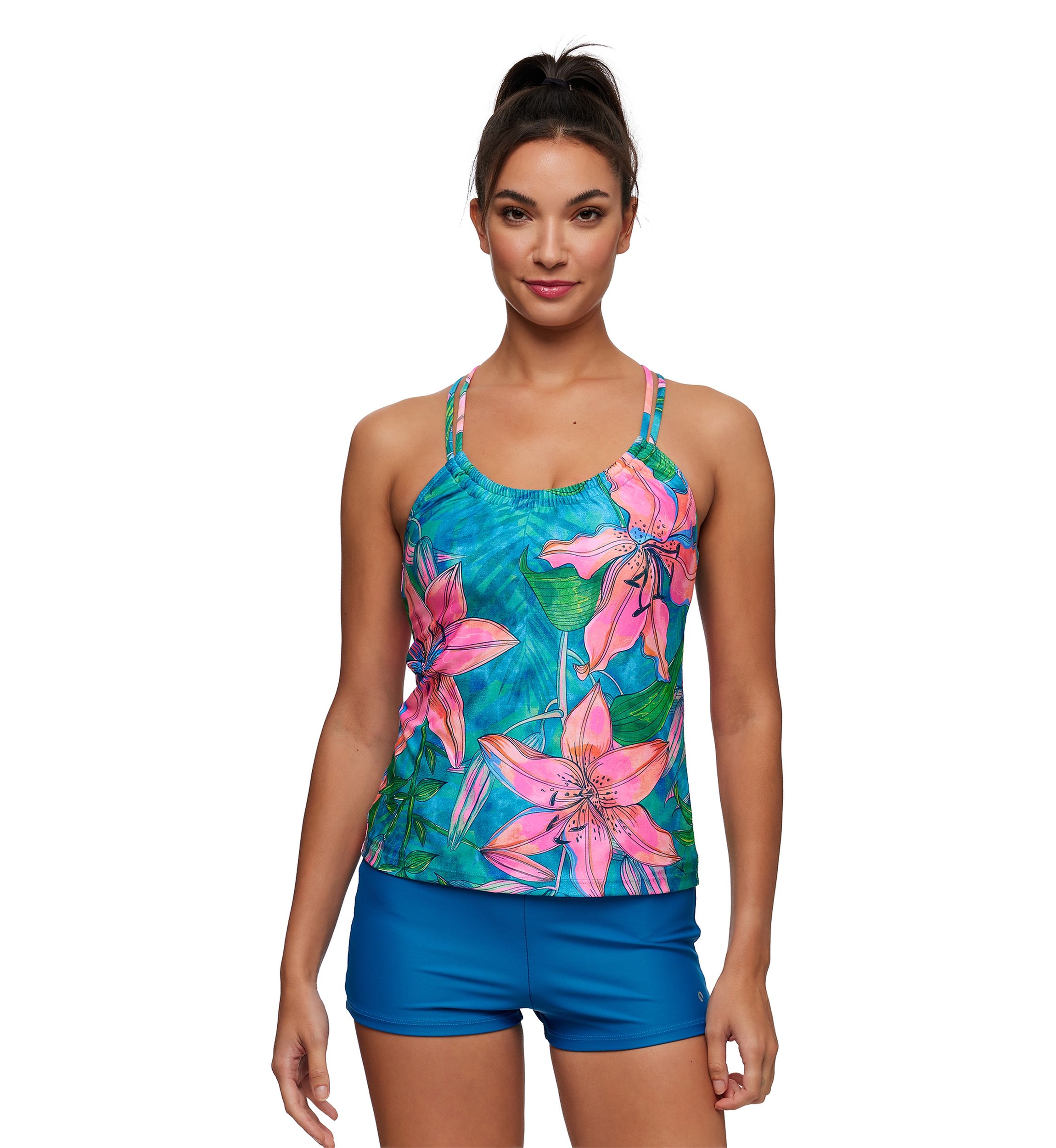 Half Moon Bay Third Eye Tankini Swim Top