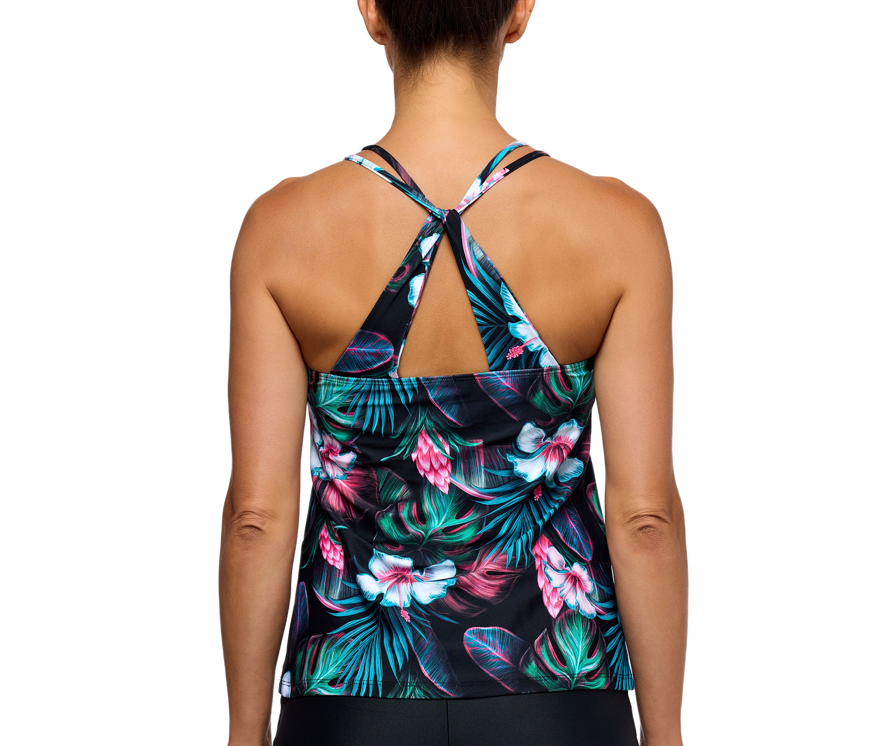 Polynesian Paradise Third Eye Tankini Swim Top