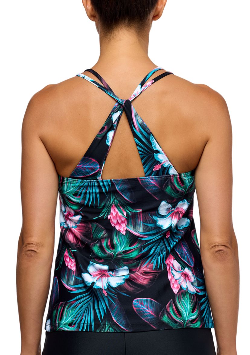 Polynesian Paradise Third Eye Tankini Swim Top