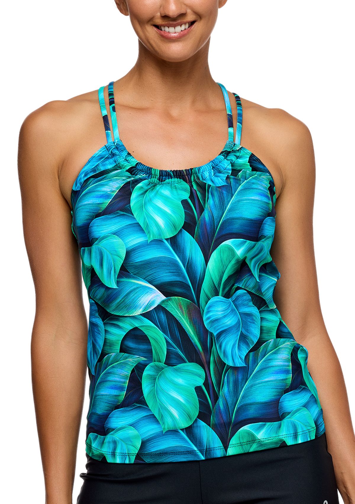 Curacao Palms Third Eye Tankini Swim Top