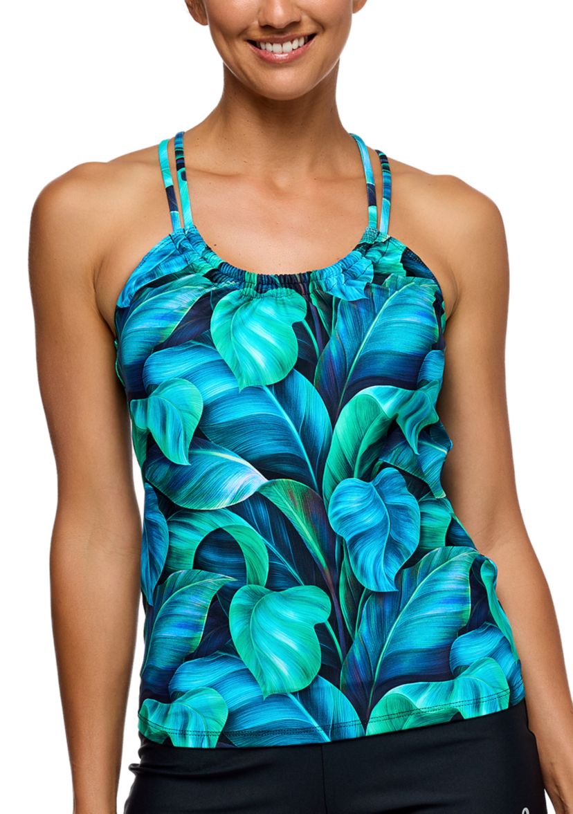 Curacao Palms Third Eye Tankini Swim Top