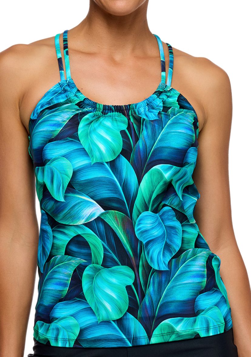 Curacao Palms Third Eye Tankini Swim Top
