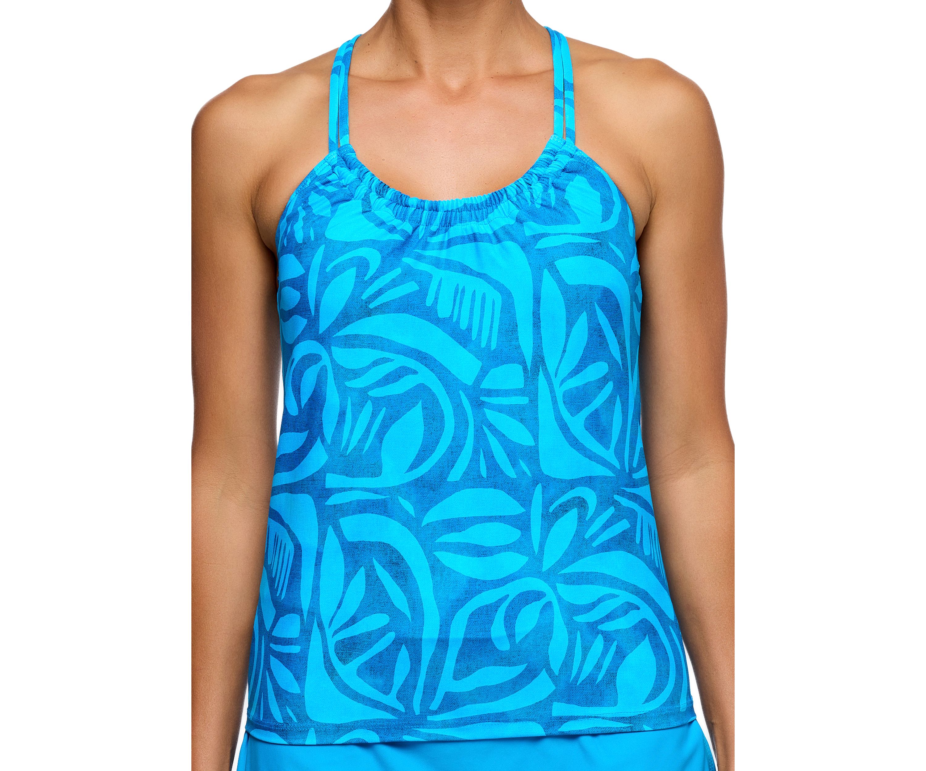 Bali Hai Lunge Sport Tankini Swim Top