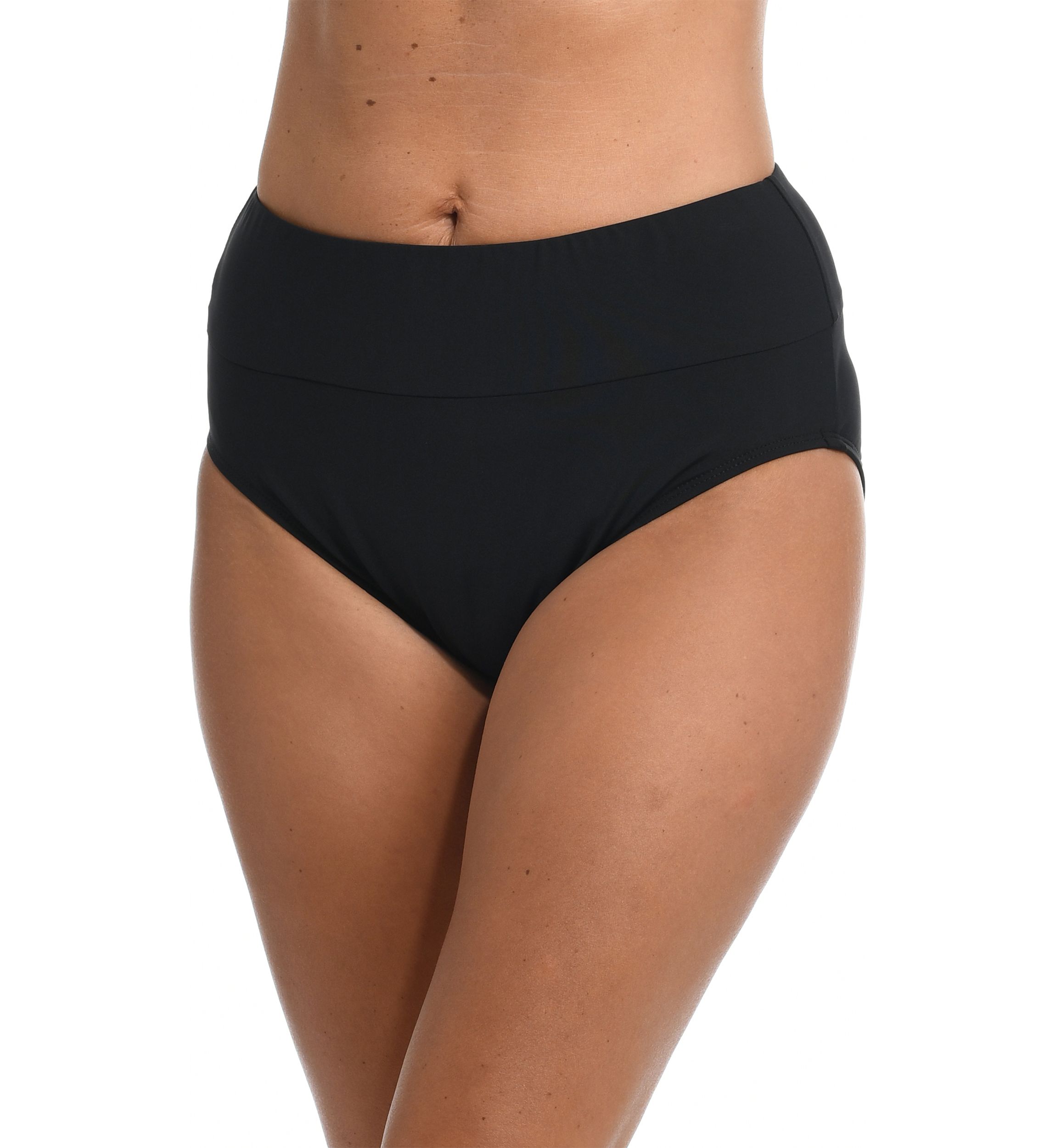 Mid Waist Swim Bottoms