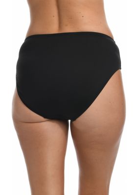 Mid Waist Swim Bottoms