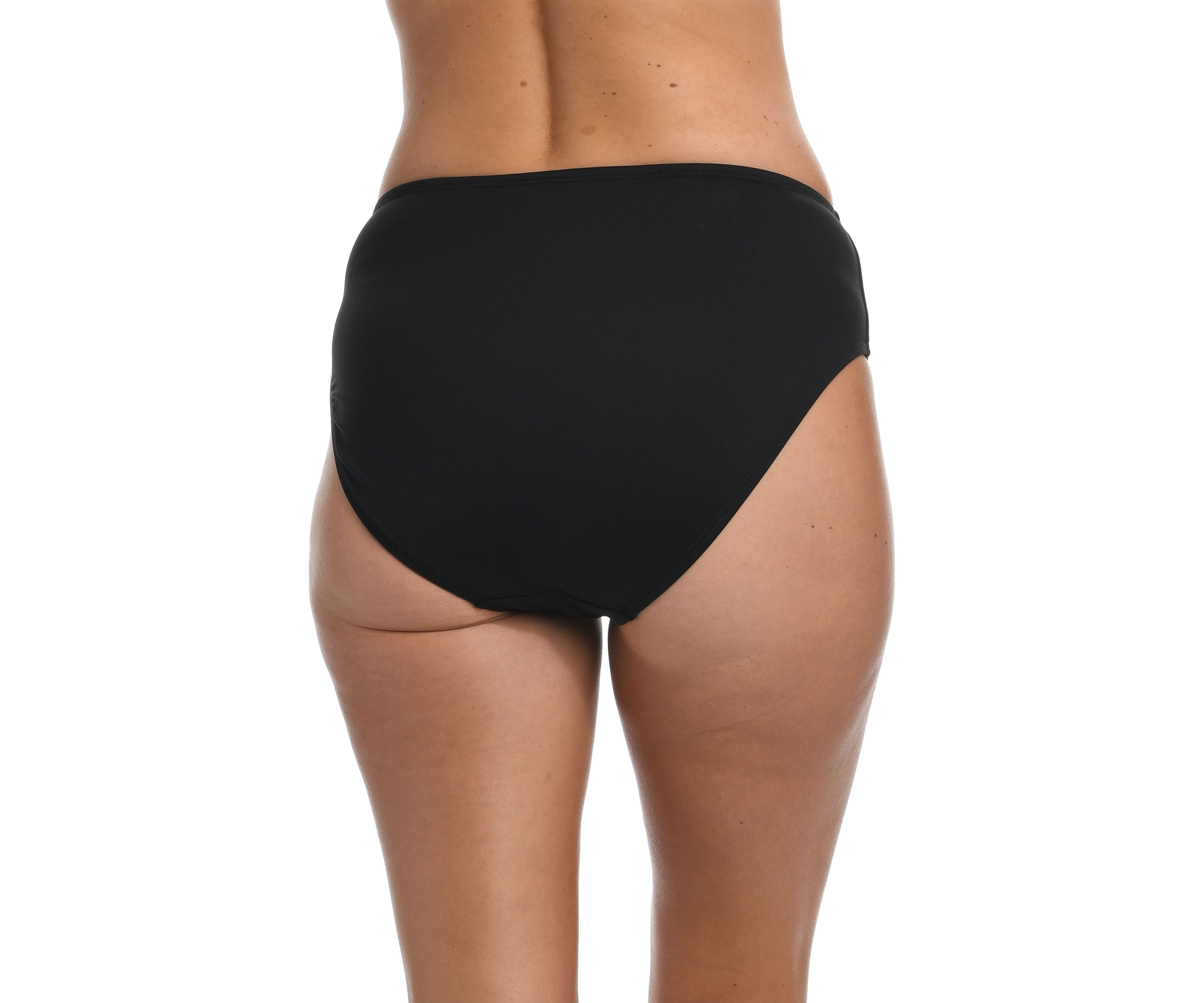 Mid Waist Swim Bottoms