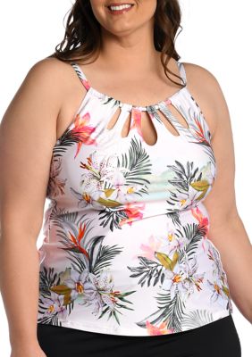 Plus Size Bikini Tops & Swim Tops with Underwire