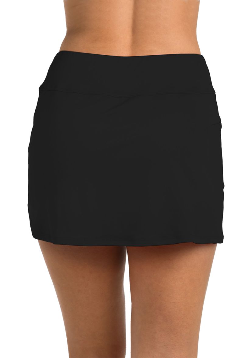 Solid Swim Skort