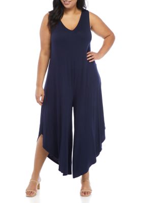 plus size handkerchief jumpsuit