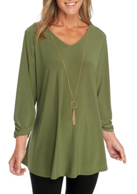 belk plus size tops