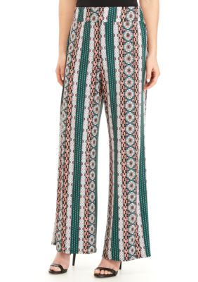 New Directions® Petite Printed Palazzo Pants | belk