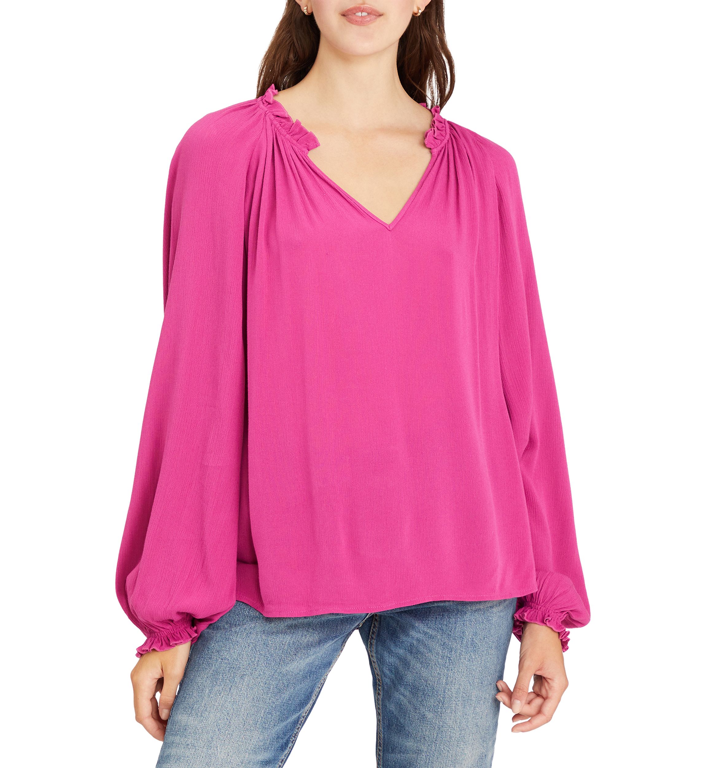 Womens Eva Blouson Blouse 