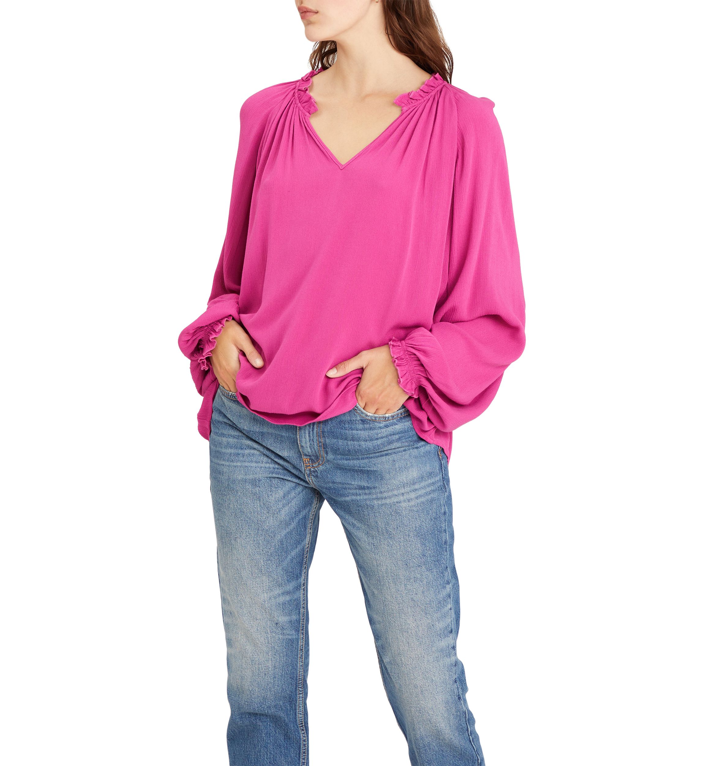 Womens Eva Blouson Blouse 