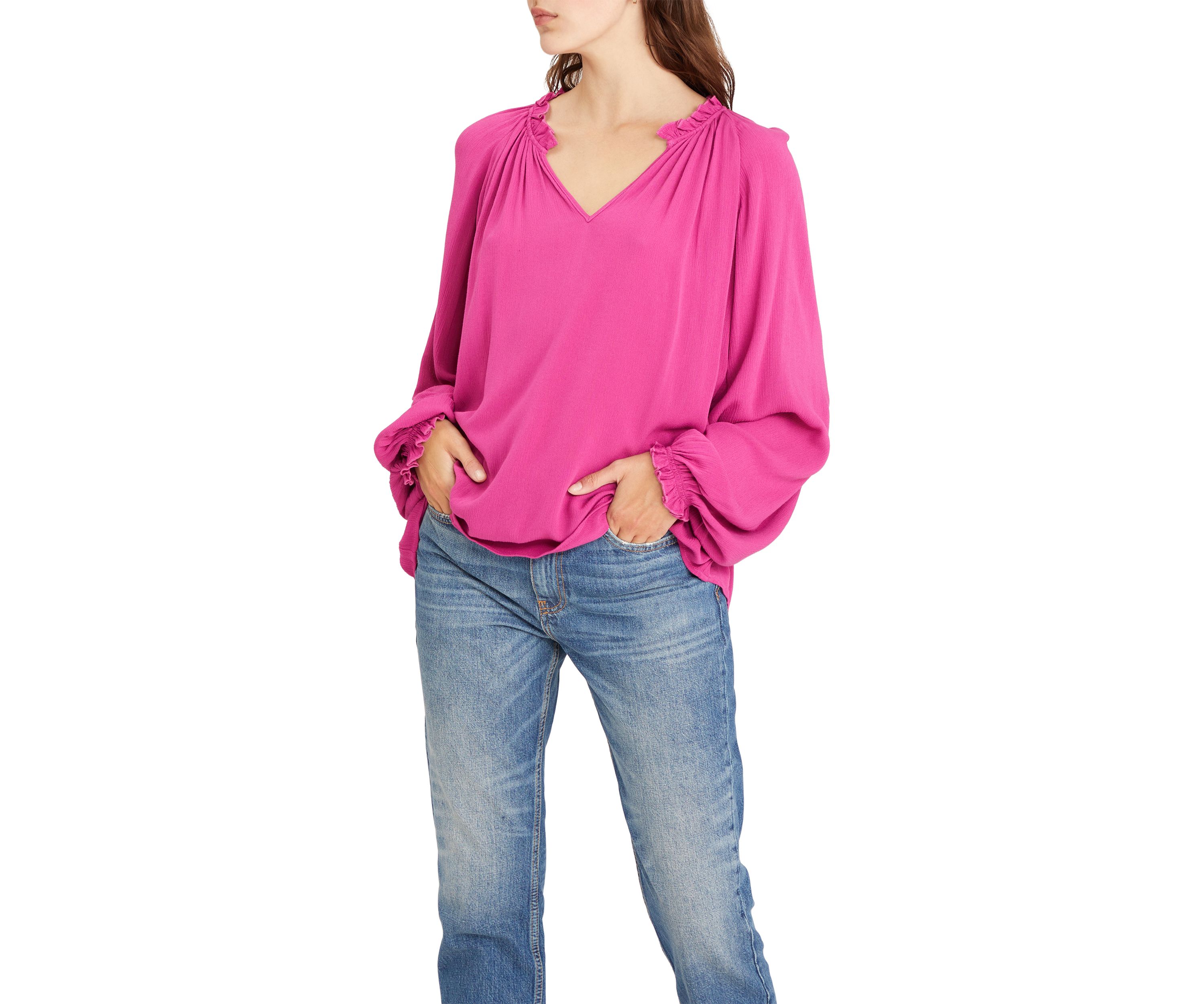 Womens Eva Blouson Blouse 