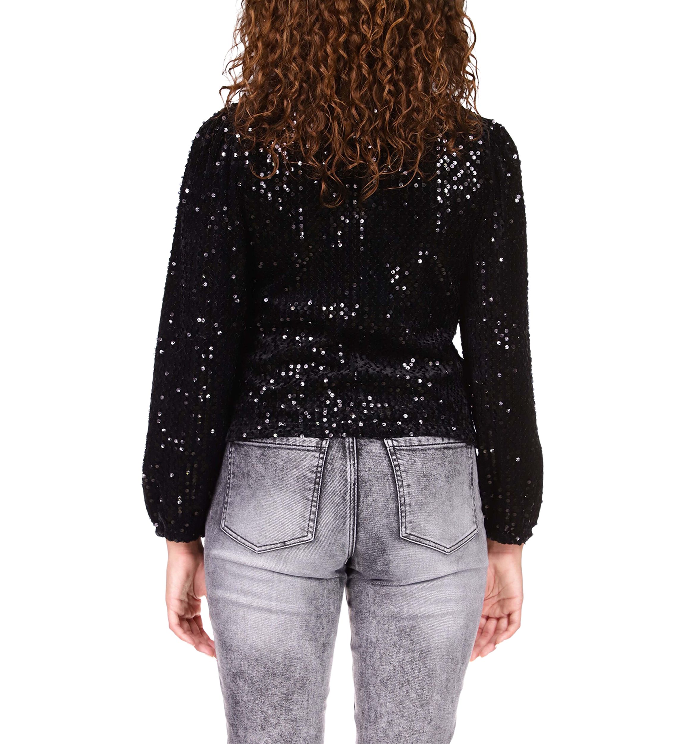 Womens All Nighter Mock Neck Top