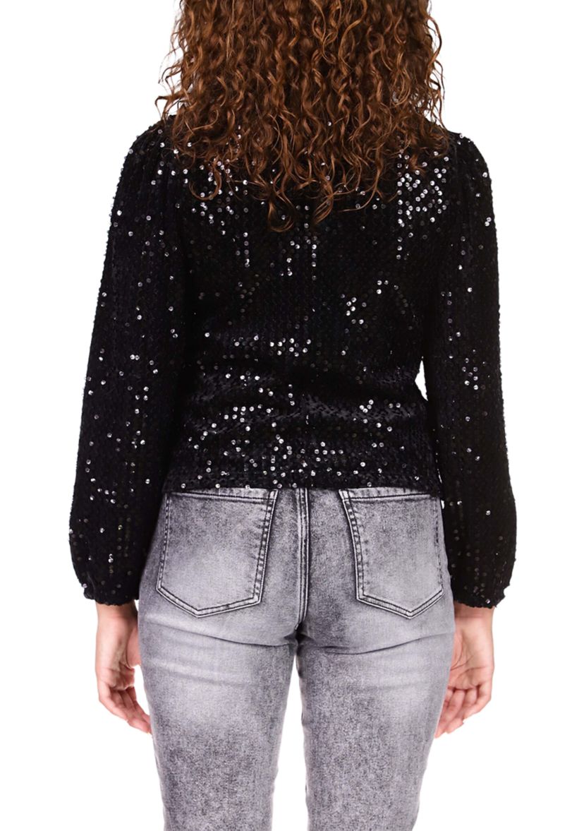 Womens All Nighter Mock Neck Top