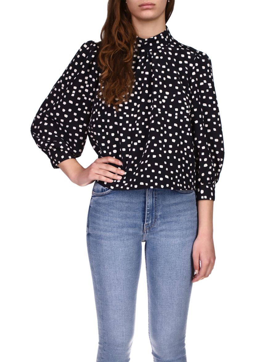 Womens Back Into Popover Top