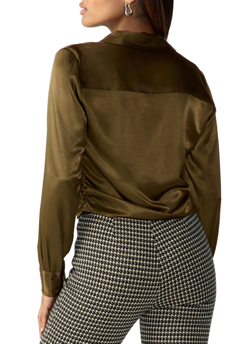 Womens Girlfriend Tie Shirt