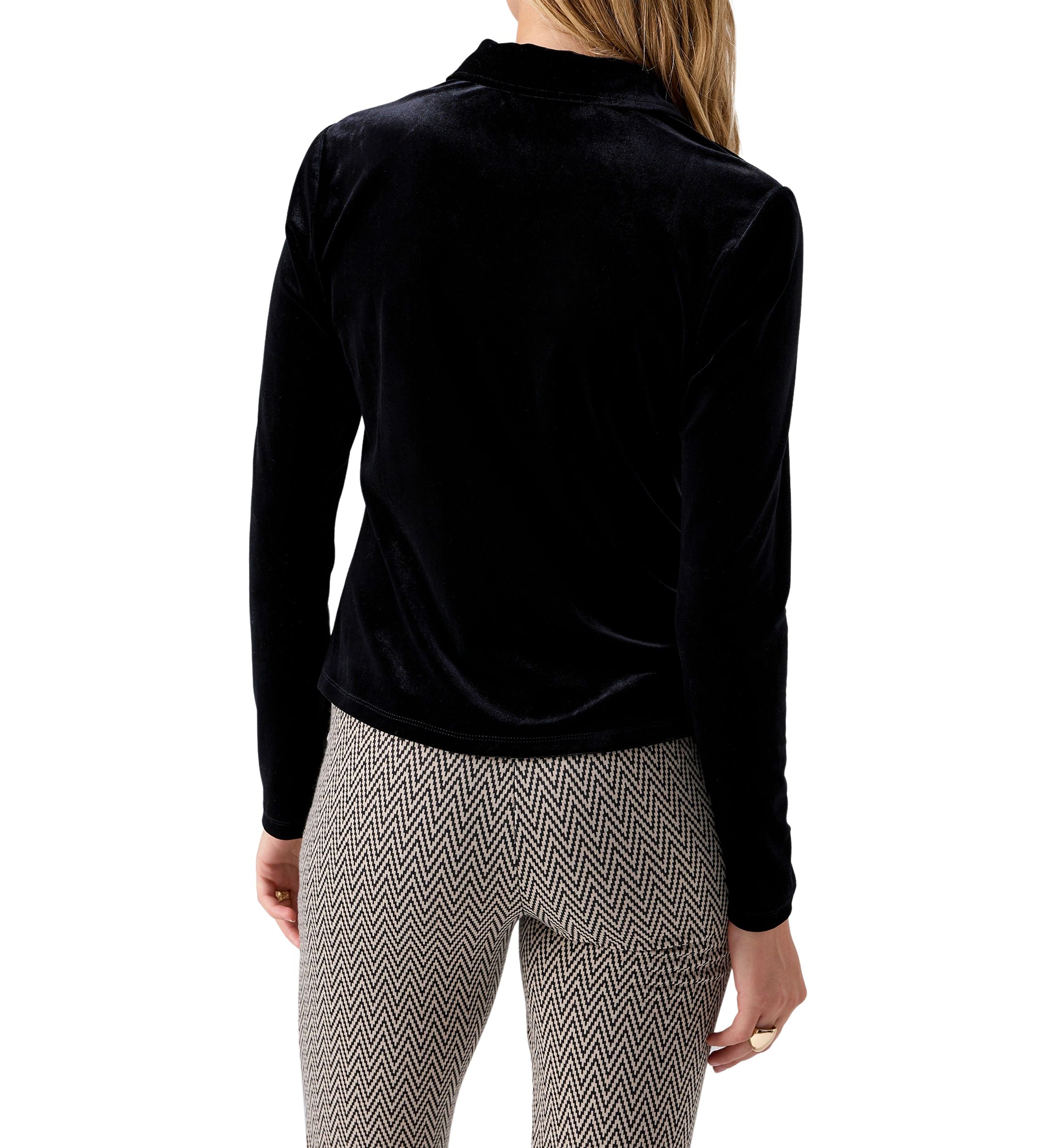 Dreamgirl Velvet Button Up Shirt 