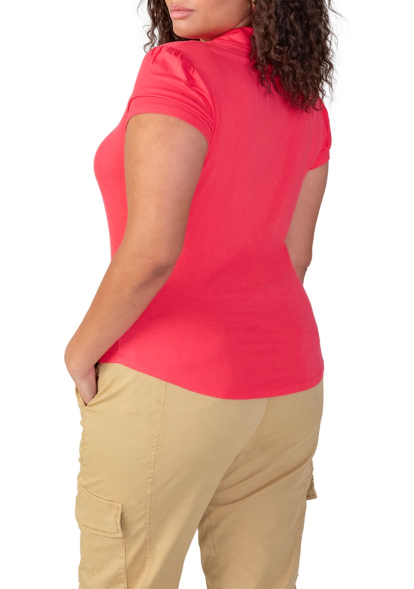 Plus Size Dream Button Up Top