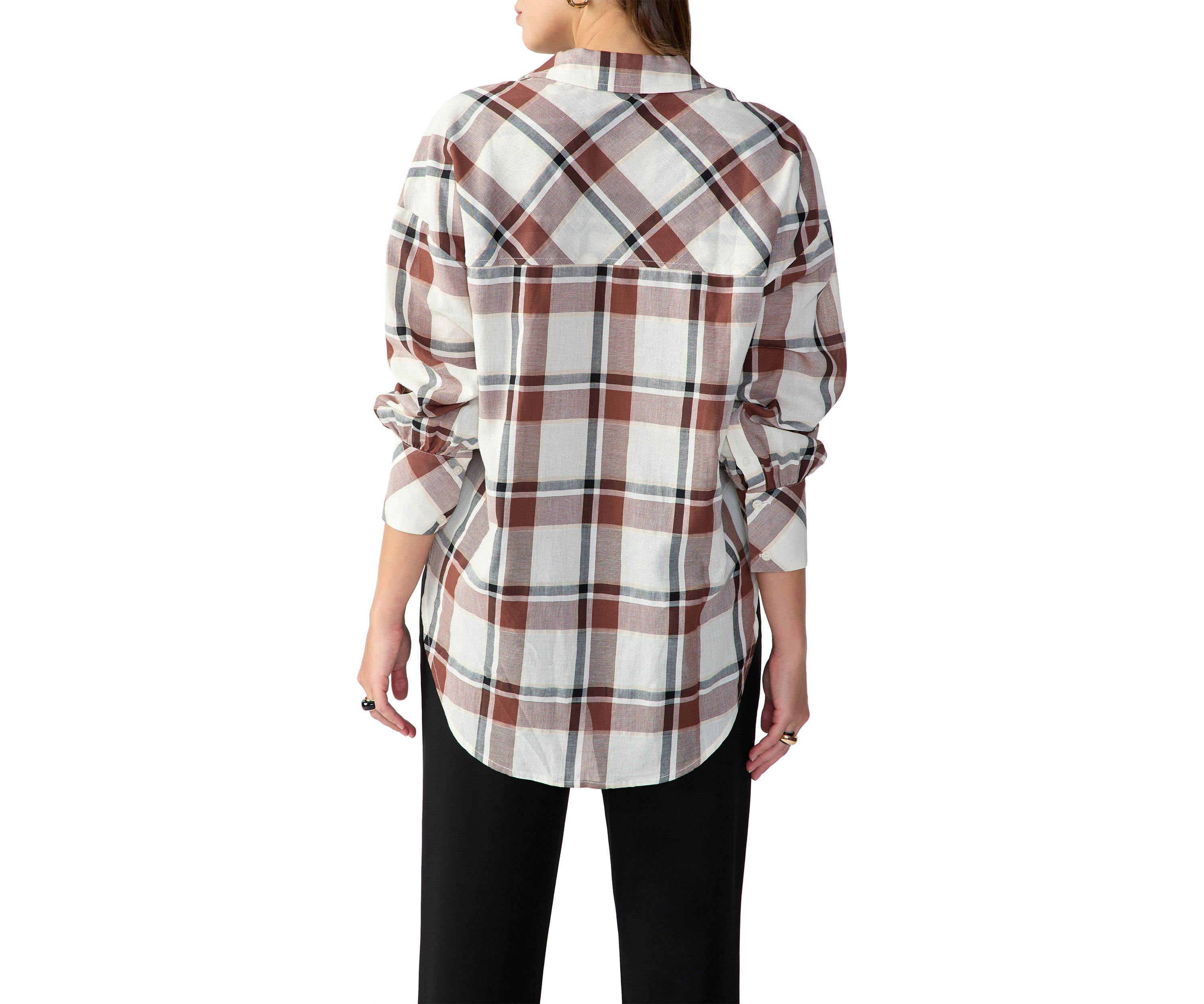 Womens Drop Shoulder Tunic Top