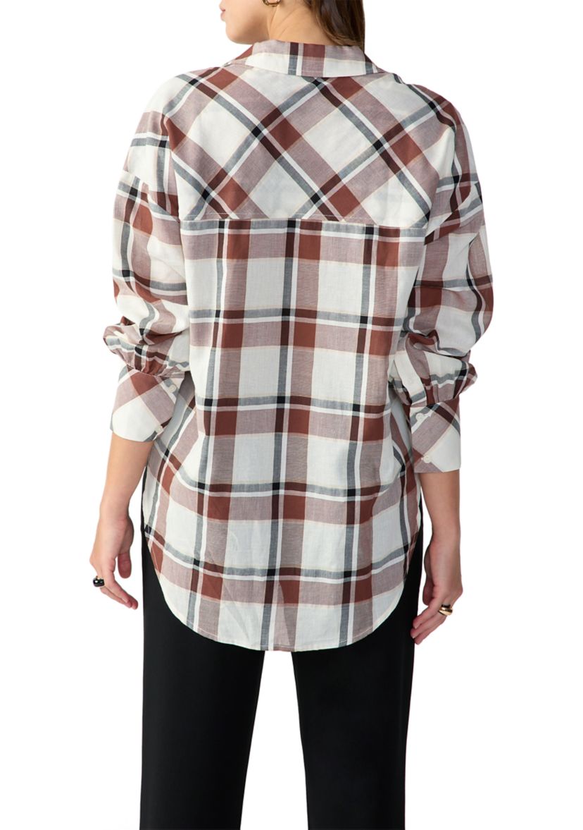 Womens Drop Shoulder Tunic Top