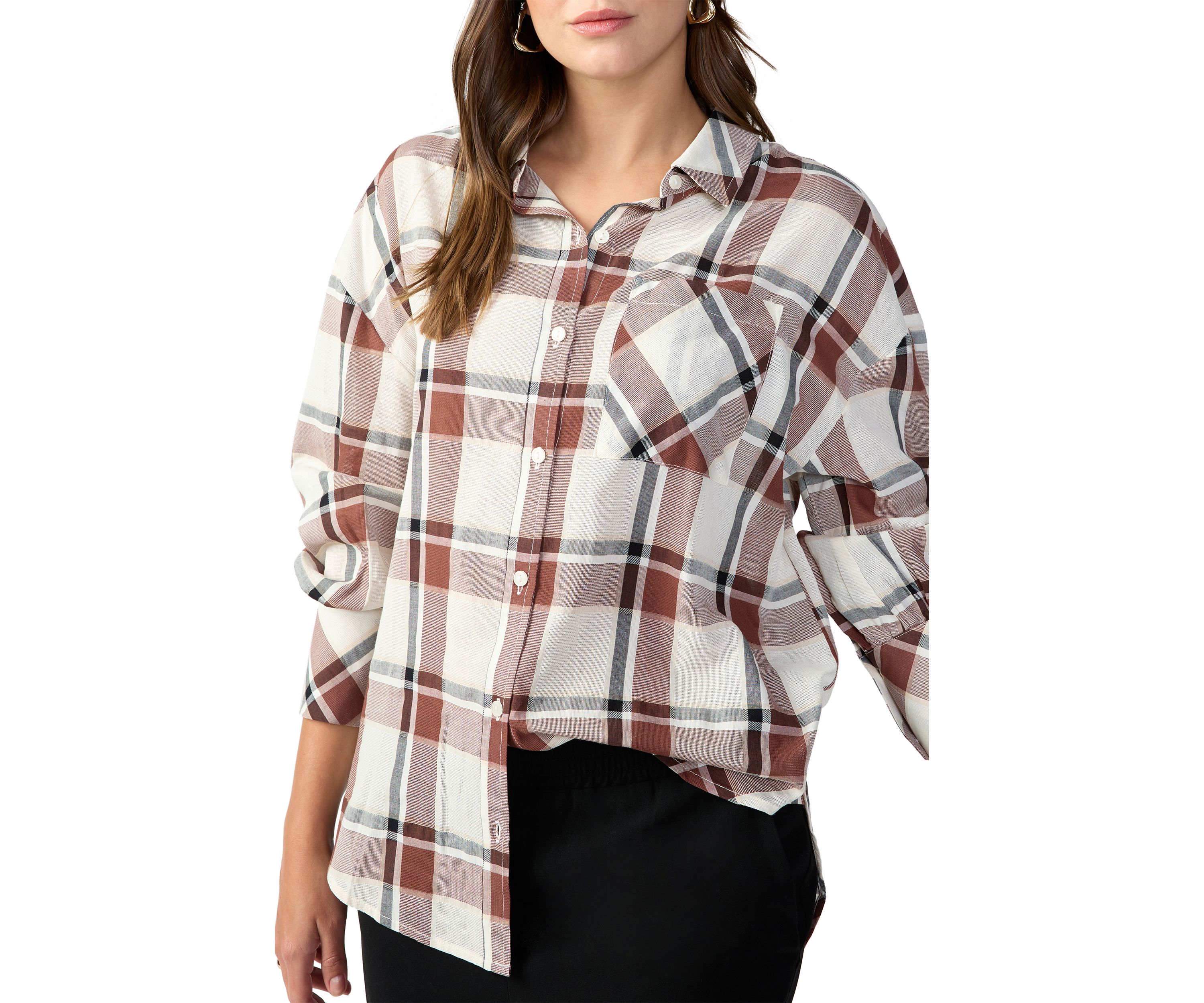 Womens Drop Shoulder Tunic Top