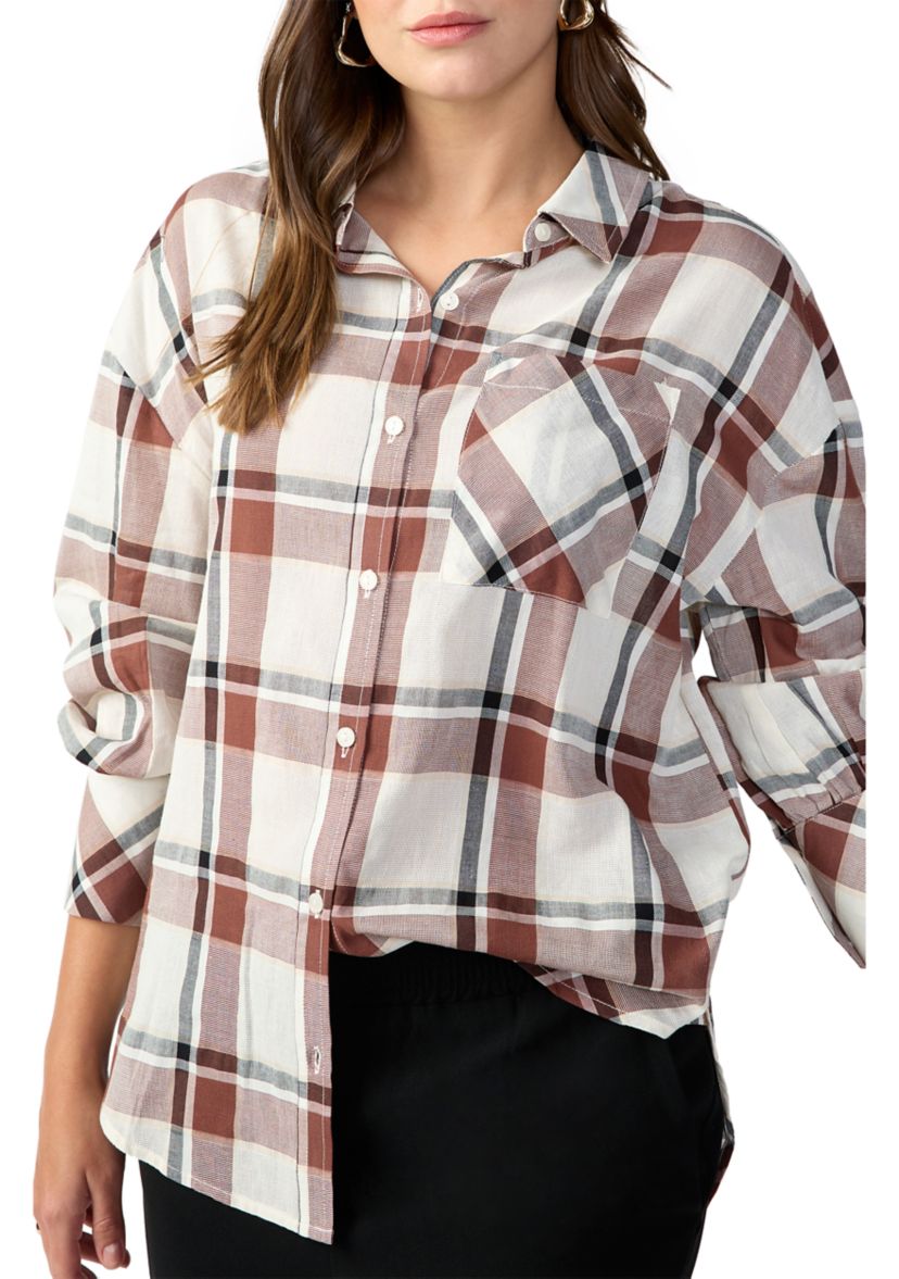 Womens Drop Shoulder Tunic Top