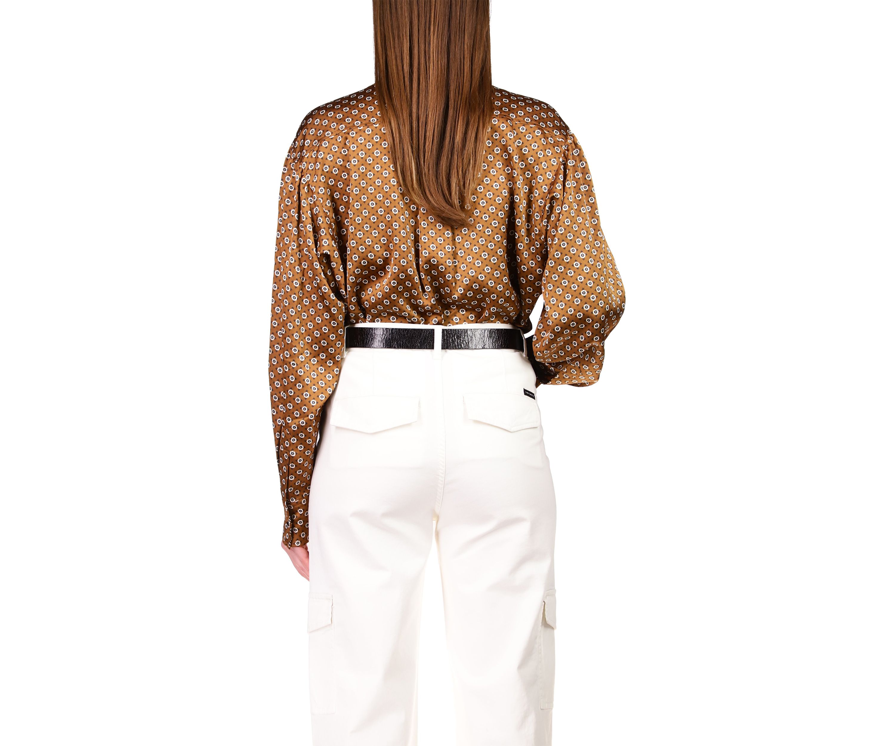 Womens Relaxed Modern Blouse