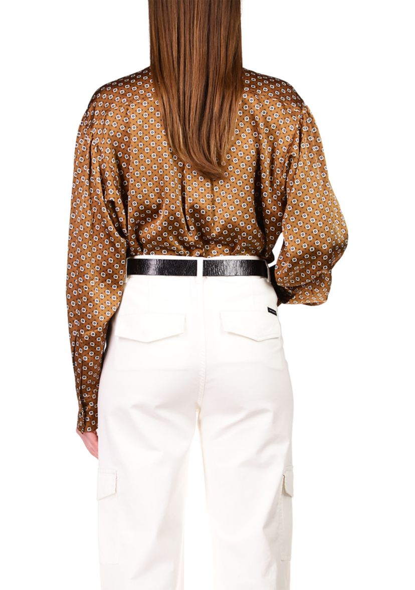 Womens Relaxed Modern Blouse
