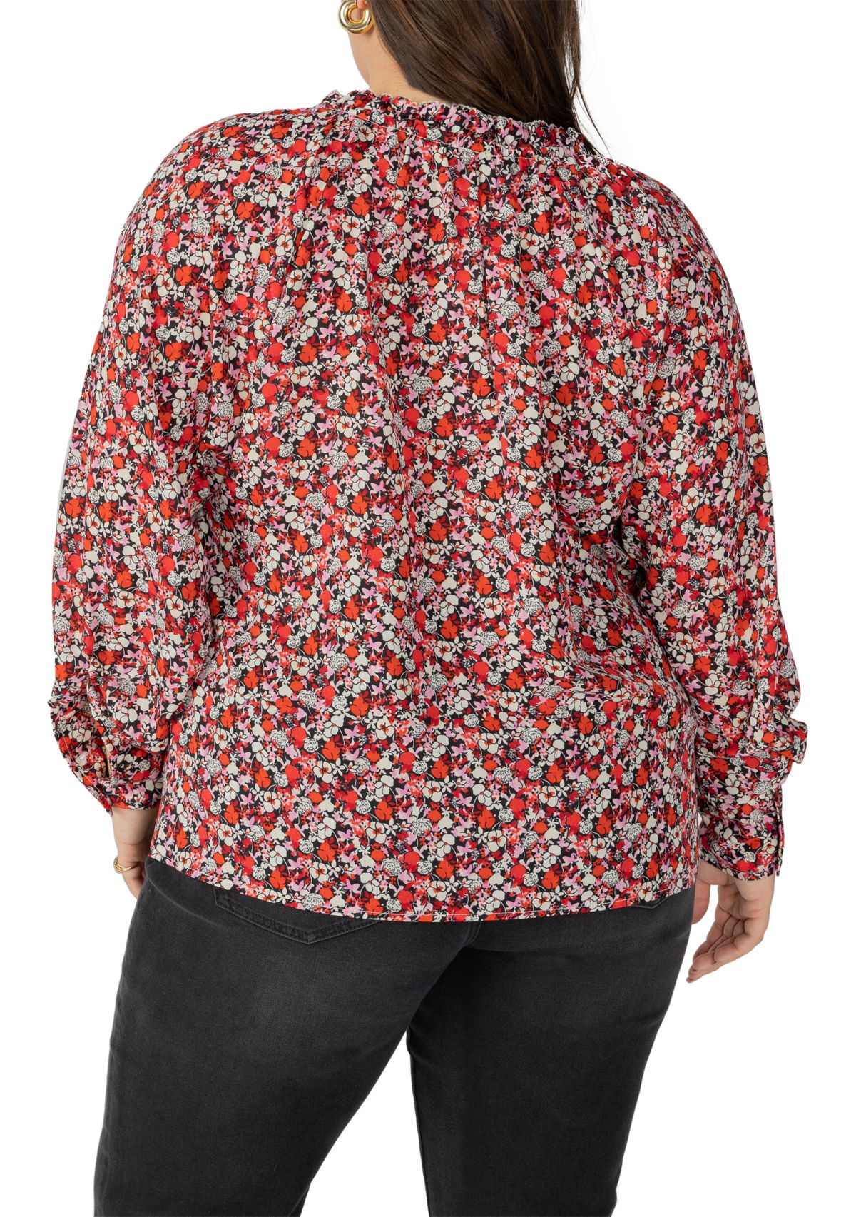 Plus Size Flower Power Top 