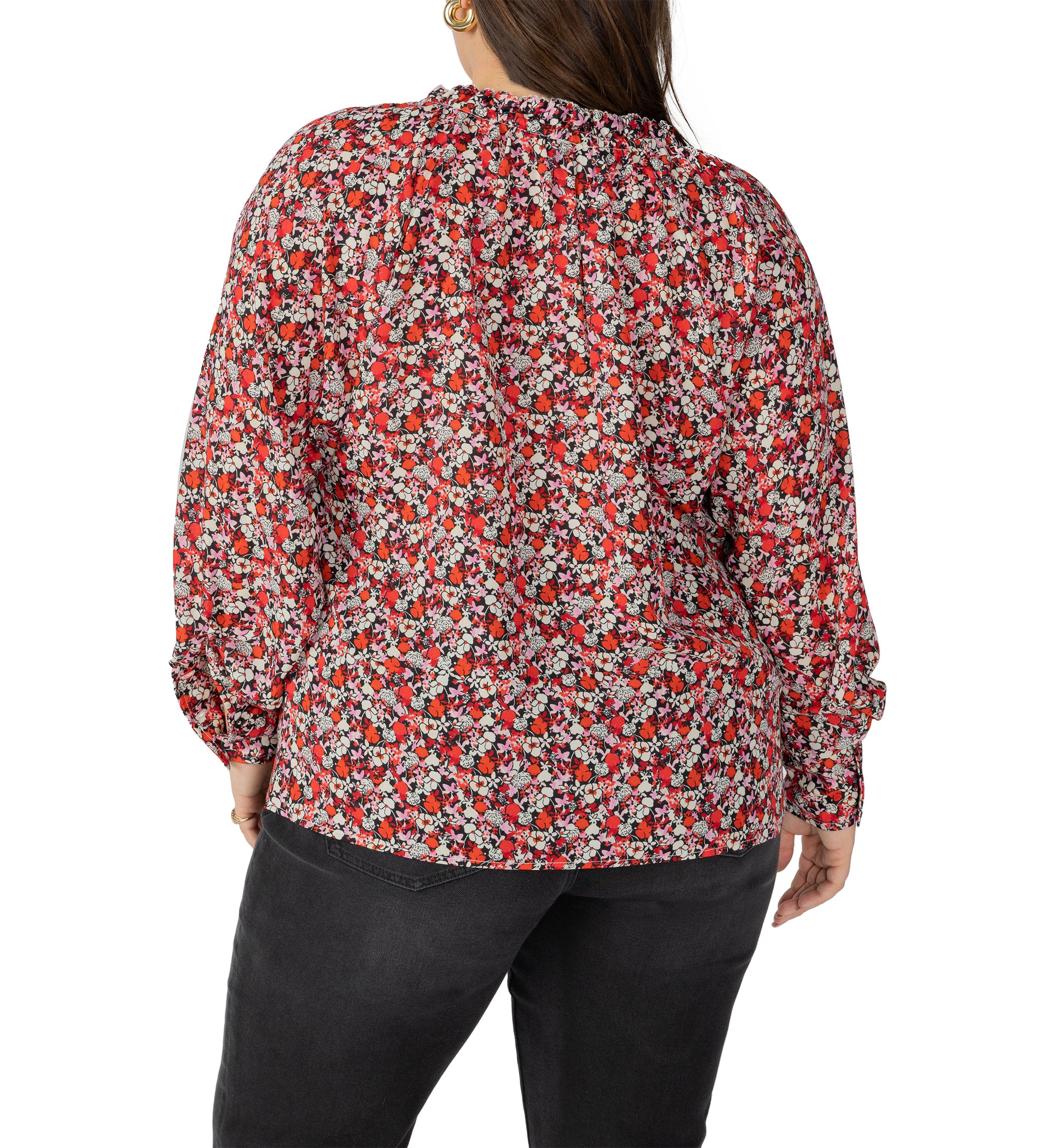 Plus Size Flower Power Top 